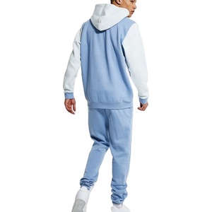 Ensemble de pantalons de survêtement et sweat à capuche en coton pour hommes de haute qualité Sports d'hiver Survêtements en tissu doux avec logo pour le jogging - Product Image 2
