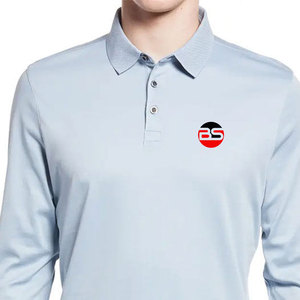 Camisetas Polo de Manga Larga con Logotipo Personalizado al por Mayor, Camisetas Polo de Manga Larga Transpirables de Alta Calidad para Hombre en Tallas Grandes - Product Image 4