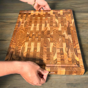 Tabla de Cortar de Madera de Acacia de Grano Vertical, Producto Ecológico, Bloques de Cortar para Restaurantes, Venta al por Mayor del Fabricante de Vietnam - Product Image 1