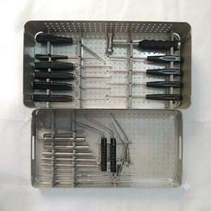 Juego de Instrumentos Quirúrgicos Espinales Endoscópicos Biportales UBE, Instrumentos Quirúrgicos Ortopédicos Reutilizables de Acero Inoxidable Médico - Product Image 3