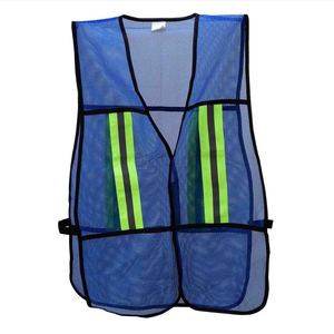 Gilet de sécurité réfléchissant 100 % polyester, nouveau style, pour usage extérieur, faible MOQ, vente en gros, grandes tailles - Product Image 3