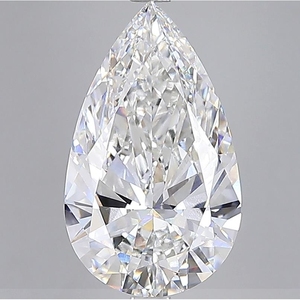 Diamant en forme de poire cultivé en laboratoire certifié IGI, 12,06 carats, qualité VVS2, diamants en vrac - Product Image 1