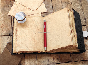 Diario de cuero Vintage de Harry Potter para mujer, suministros de brujería, papel de borde antiguo, decoración y herramientas de bruja - Product Image 2