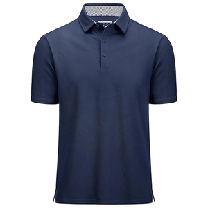 Chemises polo décontractées à séchage rapide, manches courtes, respirantes, personnalisables, en vente à bas prix - Product Image 1