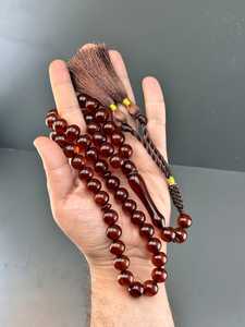 Tasbih religieux, accessoires de prière, vente en gros, perles en résine naturelle, fait main, écologique, personnalisable - Product Image 5