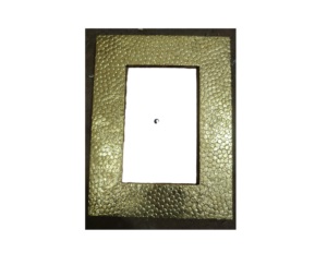 premium design Rectangle Metal <b>Mirror</b> <b>Frame</b> with Embossed Floral Pattern Durable Design - Product Image 6