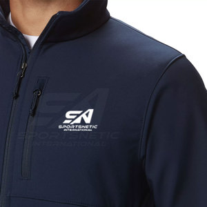 Pakistan Manufactured <b>Slim</b> <b>Fit</b> Softshell <b>Jacket</b> Outdoor Use Men Fashionable Softshell Winter <b>Jacket</b> - Product Image 3