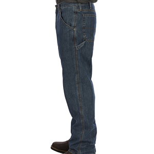OEM Service Custom <b>Men's</b> Denim Pant High Quality Regular Fit Casual Denim Jeans Pant For <b>Men</b> Vintage Wash <b>Stretch</b> Pants - Product Image 6