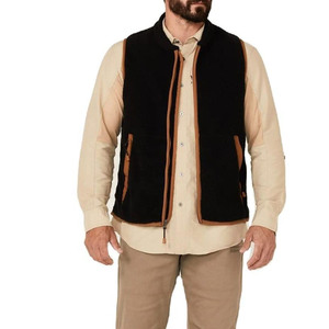 Chaleco de Cuero Genuino para Mujer con Logotipo Personalizado Profesional, Transpirable, Cálido, Estilo Biker Steampunk, Cierre de Cremallera y Botones de Alta Calidad para Exteriores - Product Image 2