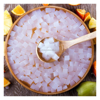 Pudding de gelée de nata de coco Mekong premium, nutritif, fruité, original, moelleux, faible en calories, en forme de calmar créatif, en vrac