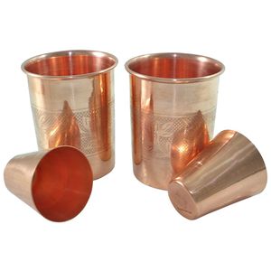 Vasos de agua de cobre al por mayor, proveedor de marca privada, fábrica exportadora, artículos para beber reutilizables y duraderos - Product Image 3