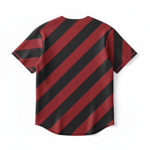 Premium Baseball Jersey Tackle Twill Embroidery Street Style Hipster Oversized Short Breathable Shirt Blank Training <b>Uniform</b> - Product Image 3