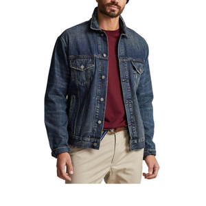 Top Selling <b>Denim</b> <b>Jackets</b> Premium Quality Latest Stylish Breathable Men Outer Wear <b>Denim</b> <b>Jackets</b> Warm Clothing - Product Image 5