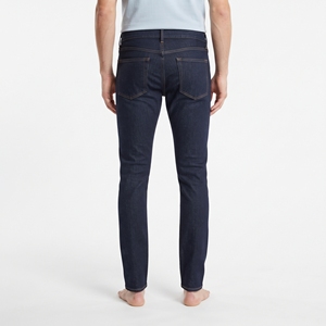 Jeans en denim classiques pour garçons, coupe régulière, couleur unie, jeans décontractés élégants, pantalons de mode en gros - Product Image 6