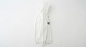 Sweat-shirt à capuche unisexe en coton avec fermeture éclair, logo personnalisé, pour streetwear - Product Image 3