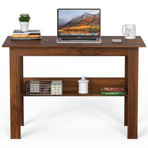 Value for Money Efflino Engineered Wood <b>Study</b> and Computer Laptop Table for Home or Office, WFH Desk, with Storage for <b>Books</b> - Product Image 2