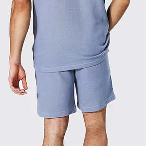 Ensemble de survêtement d'été deux pièces pour homme avec logo personnalisé – T-shirt et short - Product Image 6
