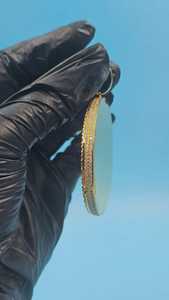 จี้เพชรโมอิสซาไนต์ VVS แบบกำหนดเอง พร้อมชื่อ ตัวอักษร หรือหมายเลข  จี้เงินแท้ 925 สไตล์ฮิปฮอป ผ่านการทดสอบเพชร จี้อักษรย่อ - Product Image 3