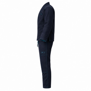 Kimono de BJJ para Adultos, Unisex, Azul Oscuro, 100% Poliéster, Duradero, Corte Regular, Ropa de Artes Marciales - Product Image 3