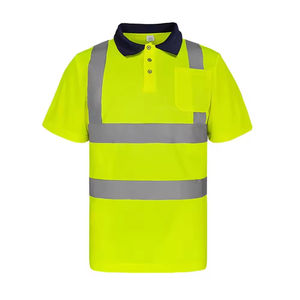 Chaquetas Polo de Seguridad Personalizadas de Alta Visibilidad para Hombre, Ropa de Trabajo Resistente, Camisetas de Seguridad Reflectantes de Alta Visibilidad para Construcción - Product Image 5