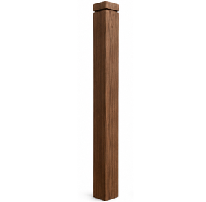 Poste de Escalera de Madera Sólida, Moderno y Elegante, para Escaleras, Balcones, Casas y Apartamentos - Product Image 1