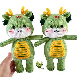 Oso de Peluche Amigurumi de Fantasía de Alta Calidad, Figuras de Animales Hechas a Mano, Tamaño Personalizado, Venta al Por Mayor, OEM/ODM - Product Image 2