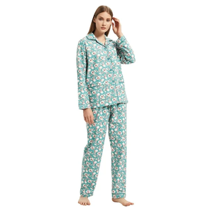 Pijamas Ligeros Estampados de Manga Larga para Mujer, Último Diseño, Cómodos y de Calidad Premium - Product Image 3