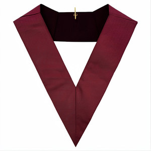 Collier de Rite Écossais du 13e Degré AASR, Régalia Maçonnique Personnalisée, Qualité Supérieure, Collier Brodé Unisexe, Vente en Gros - Product Image 6