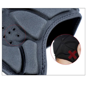 Casque de rugby en EVA de qualité supérieure, personnalisé, en gros, casque de football américain, casque à coque souple, casque rembourré, football 7v7 - Product Image 4