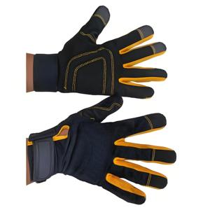 Guantes de Seguridad de Cuero Personalizados, Completos, Suaves, Cómodos, Transpirables, para Construcción Industrial, Soldadura y Protección Laboral - Product Image 5