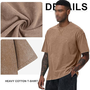 เสื้อยืดซักได้แบบหนาและมีลายขัดด้านในเพื่อความนุ่มมาตรฐาน - Product Image 3