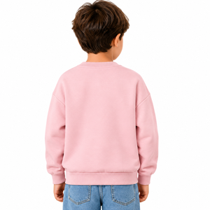 Sweat-shirt à col rond pour enfants garçons, sweat-shirt décontracté à manches longues avec applique fantôme Boo, pour Halloween - Product Image 3