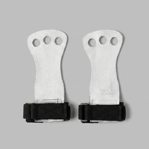 Soporte de Muñeca de Camuflaje con Cierre Ajustable de Gancho y Bucle para Levantamiento de Pesas, Agarres de Cuero para Dominadas, Agarre de Cuero Reforzado - Product Image 2