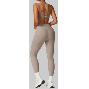 ชุดออกกำลังกายแบบลำลองสำหรับเล่นฟิตเนสในยิมเสื้อผ้าสำหรับเล่นกีฬาและโยคะฟิตเนสใส่ง่าย - Product Image 6