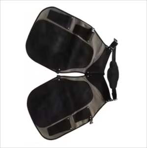 Novedad: Delantal de trabajo profesional ligero de cuero partido para herrador - Product Image 1