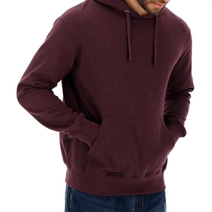 Sweat-shirt à capuche premium pour homme en molleton bouclette épais, personnalisable avec logo, fabricant OEM ODM, vente en gros - Product Image 3