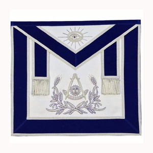 Tabliers maçonniques en toile brodée à la main de haute qualité, couleurs personnalisées, respirants, pour hommes, vente en gros, sérigraphie - Product Image 2