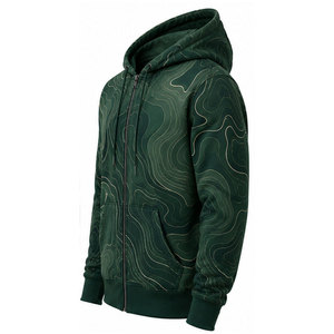 Sudaderas con Cremallera para Hombre de Alta Calidad, Algodón, 2026, Sudaderas Básicas con Cremallera, MOQ Bajo, Sudaderas con Cremallera de Moda - Product Image 4