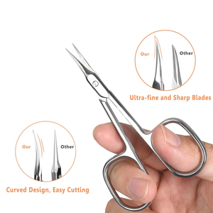 Ciseaux à cuticules, instrument de soin des ongles pour l'entretien et l'embellissement, accessoire de beauté de précision - Product Image 4