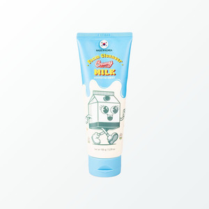 Limpiador facial hidratante Creamy Heart Me Milk Foam Cleanser 150g, limpiador facial más vendido, limpiador facial, hecho en Corea - Product Image 1