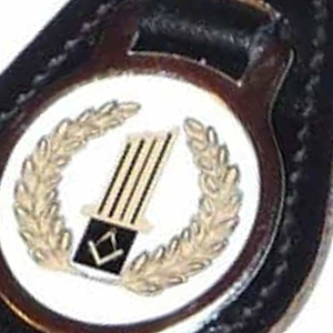 Llavero con Compás Cuadrado Masónico, Accesorio de la Hermandad Masónica, Diseño Elegante para Hombres, Idea de Regalo para Miembros de la Logia - Product Image 6