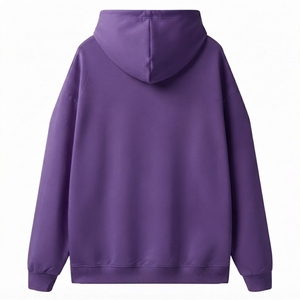 Sweat-shirt à capuche unisexe en coton mélangé, décontracté, pour broderie et impression personnalisées - Product Image 3