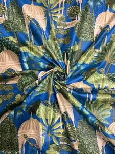 Tissu en coton sergé imprimé sérigraphié 60x60, motif traditionnel Jaipuri, écologique et biologique, idéal pour la confection de vêtements - Product Image 4