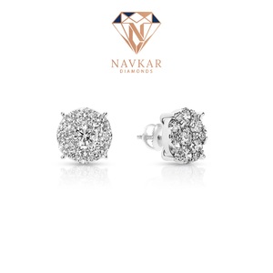 Fashion Moissanite <b>Earrings</b> Unisex Moissanite <b>Stud</b> <b>Earrings</b> Luxury Hip Hop Jewelry Iced Out <b>Earrings</b> for Womens - Product Image 2
