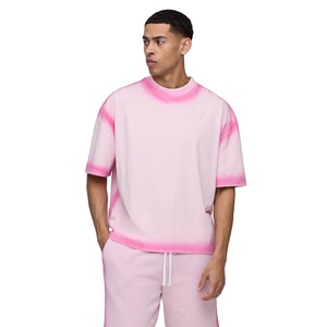 เสื้อยืดผ้าฝ้าย100% ขนาดใหญ่ Boxy ฟอกสีตะเข็บ - Product Image 5