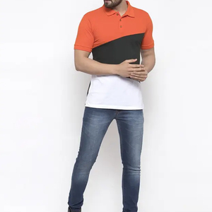เสื้อโปโลชายคุณภาพสูง ทรงปกติ ติดกระดุม 3 เม็ด สวมใส่สบาย แขนสั้น - Product Image 1