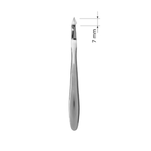 ODM Private Label NE 20 7mm Cuticle Nippers Durable Strong Material Russian Manicure Nail Nippers for Professionals - Product Image 2