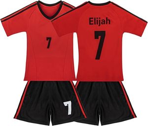 Soccer Jersey, Shoulder Striped Soccer Shirts, with Jersey, Shorts and <b>Socks</b> - Product Image 2