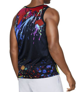 Débardeurs pour hommes de haute qualité, design personnalisé, respirants, grandes tailles, vêtements de sport, fabriqués au Pakistan, débardeurs de sublimation pour hommes - Product Image 2