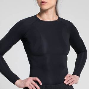 <b>Women</b> Gym Fitness Yoga Shirts <b>Women's</b> Sport Long Sleeve <b>Compression</b> T Shirts <b>Tops</b> Fitness Workout - Product Image 5